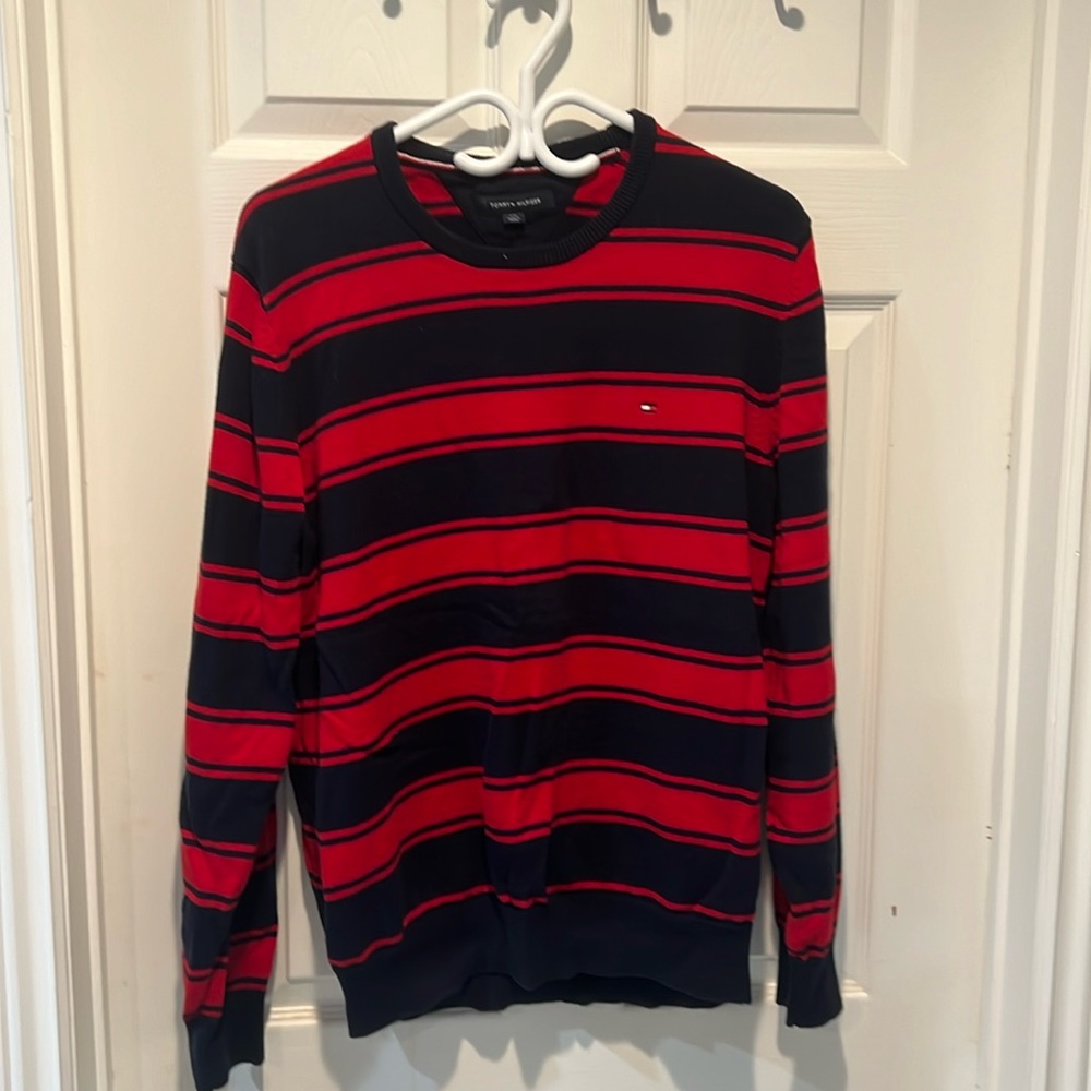 Striped Tommy Hilfiger casual sweater.  Worn once
